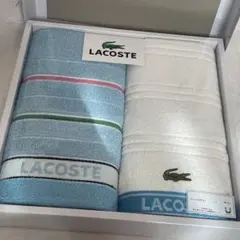 LACOSTE ラコステ　タオル2枚セット