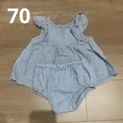 baby GAP セットアップ　ストライプ　6〜12m