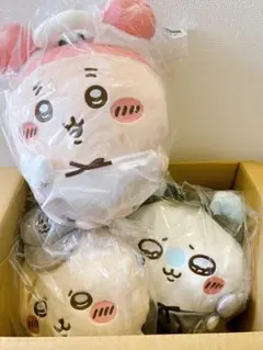 ちいかわ　運んで…みろッBIGぬいぐるみ 全3種　コンプリートセット