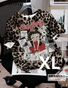 ベティー　Tシャツ 半袖シャツ　ブランド　ヒョウ　レオパード　アニマル　ゆったりのサムネイル