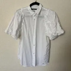 25SS ノワール　ケイニノミヤ　半袖 シャツ リップ 25SS ノワールケイニノミヤ半袖 シャツ リップ