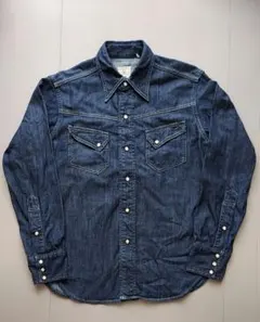 Levi's リーバイス ショートホーン デニムシャツ ウエスタンシャツのサムネイル