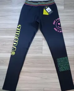 ZUMBA® レギンス ブラック カラフルウエストバンド　Mサイズ