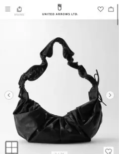 green label relaxing ALLA HOLLONフリルバッグ