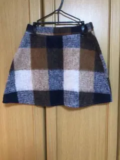 【〜11/30までお値下げ中】 ZARA　スカート　フレア　ミニ　チェック