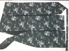 ★弓道★手作り弓巻き2点セット★黒・和柄・龍★６４７★