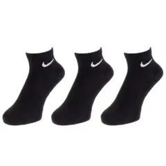NIKE アンクルソックス 3足セット ブラック