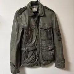 2025年最新】KATHARINE HAMNETT メンズ レザージャケット・ライダース