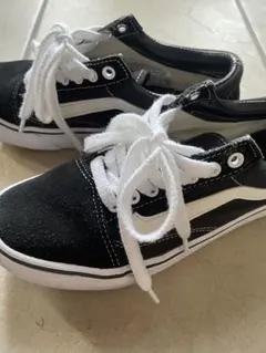 VANS スニーカー オールドスクール ブラック　24cm 厚底