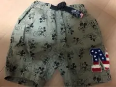 Disney ミッキーマウス柄 半ズボン 100サイズ