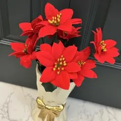 ポインセチア クリスマス 造花