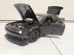1/24 ダッジ チャレンジャー DODGE Challengerミニカー 黒 - メルカリ