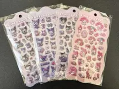 マイメロクロミぷくぷくシール4種類