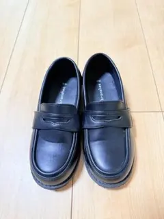 branches ブランシェス　ブラックローファー フォーマルシューズ