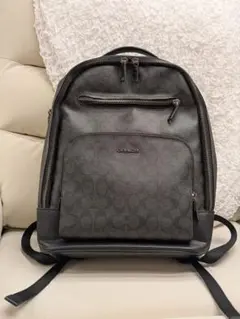 コーチ COACH F54786 ブラック 黒 レザー リュック - メルカリ