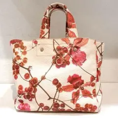 FURLA フルラ 限定バッグ(収納袋あり) ニコライバーグマン コラボトート かばん フラワー 花 フルラ×ニコライ・バーグマン、フラワーアートが彩るバッグ