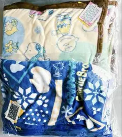 スヌーピー　フランネルブランケット　SNOOPY 大判毛布　BIGブランケット