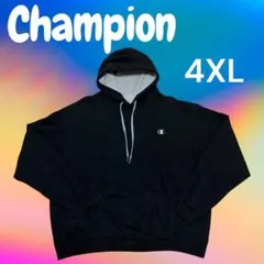 Champion プルオーバー パーカー ワンポイントロゴ 4XL ビッグサイズ
