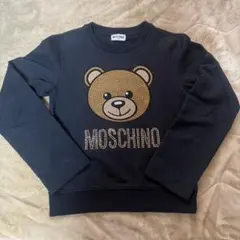 新品タグ付き moschino モスキーノ スウェット サッカー クマ 5A
