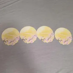 STARBUCKS スターバックス　桜デザインコースター 4枚セット