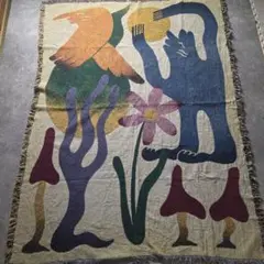 布団・毛布 tassel sofa blanket graphic/ABCD FLEURS tassel sofa blanket graphic/ABCD FLEURS - メルカリ
