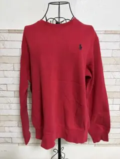 Polo Ralph Lauren クルーネック スウェット レッド Mのサムネイル