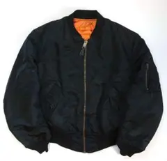 希少 ANARCHY カスタム 90s ALPHA MA-1 黒 S 希少 ANARCHY カスタム 90s ALPHA MA-1 黒 S