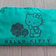 ハローキティ エコバッグ グリーン