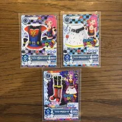 アイカツ ファニーデビルコーデ 3枚セット - メルカリ
