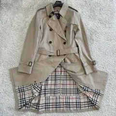 【美品】バーバリーロンドン トレンチコート ノバチェック ライナー ベージュ46