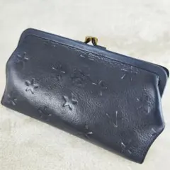 イルビゾンテ　長財布　星型エンボス　ロゴ型押し　限定　オールレザー　美品 新品 イルビゾンテ IL bISONTE レザー 長財布 ロングウォレット