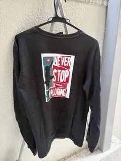 THE NORTH FACE ブラック ロングスリーブ Tシャツ