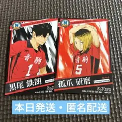 ハイキュー きゃらくたぶるカードグミvol.3 黒尾鉄朗 孤爪研磨