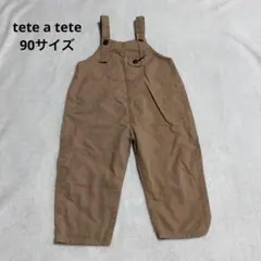 tete a tete 90サイズ サロペット　オーバーオール