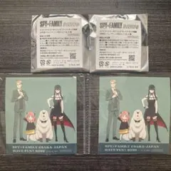 SPY×FAMILY OSAKAダイニング特典シール缶バッジ2個セット【値下げ】