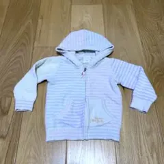 【処分】ジェラピケ　フード付きパーカー 70-80cm