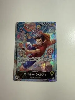 モンキー・D・ルフィ L-P ワンピースカード 神々の島