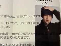 CORTIS LINE MUSIC キャンペーン 当選 クリアトレカ ゴンホ - メルカリ