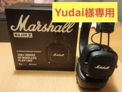 Yudai様専用​】Marshall Major V ブラック（専用ケース付き - メルカリ