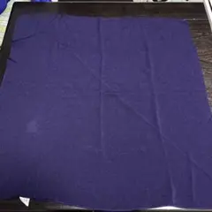 正絹 無地　紫色 風呂敷 ちりめん 68×66.5㎝