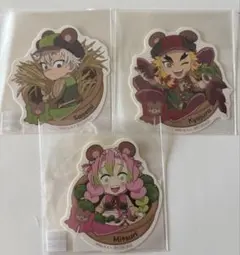 鬼滅の刃 実弥 煉獄 蜜璃 ufotable 実りの秋 ポイント景品ステッカー