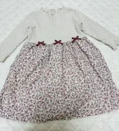 ペアレンツドリーム　花柄ワンピース　90 100