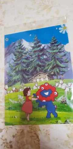 ミャクミャク×ハイジ　クリアファイル　大阪関西万博　ダンス