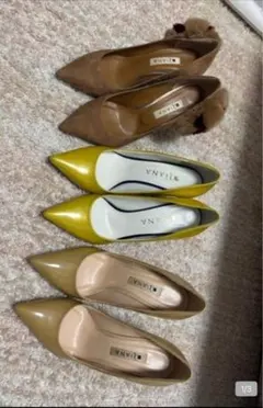 お値下げしました。ダイアナ　ハイヒール 3足セット　23cm