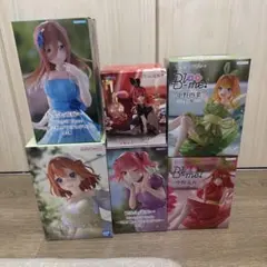 五等分の花嫁 プライズフィギュア6体セットのサムネイル