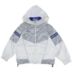 90sヴィンテージ asics アシックス ナイロンジャケット パーカー テック