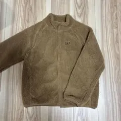 GAP ふわふわフリースジャケット ブラウン