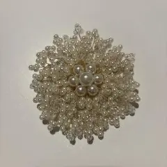 卒園式　卒業式　入学式 ブローチ パール