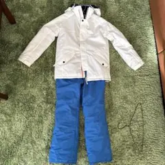 Phenix. 子ども用スキーウェアセット 150ホワイト/ブルー