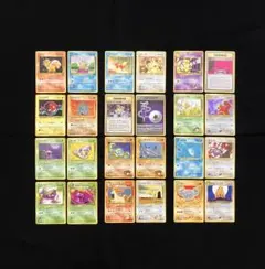 【T3009】ポケモンカード旧裏24枚まとめ売り